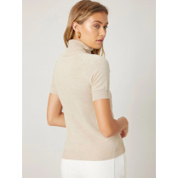 Top Punto Lana Beige