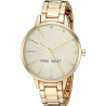 Nine West Reloj de pulsera con detalles de cristal para mujer